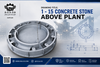 Industrial Concrete Ring Engineering Poster
